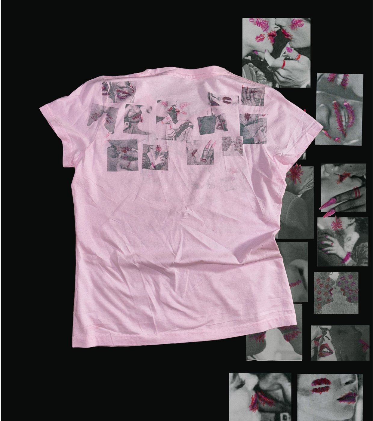 Polera Tus besos son — espalda