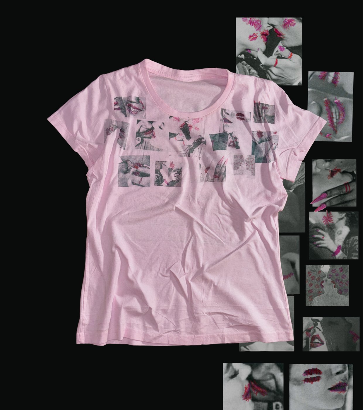 Polera Tus besos son — frente